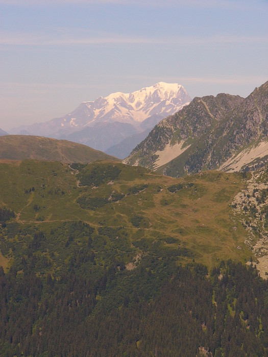 Portrait du Mt Blanc