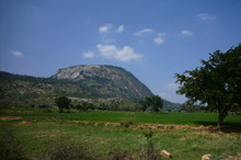 Nandi Hills vue depuis l'att&eacute;ro