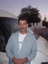 Abdel, chaffeur du minibus
