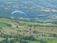 Ancelle, piaf flying