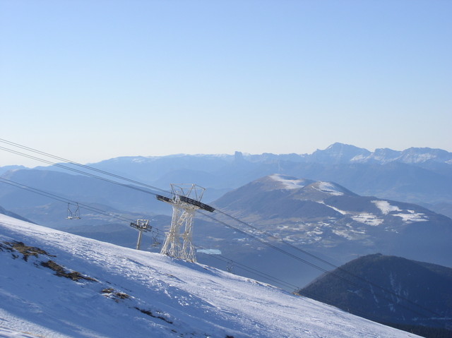 Vue sur le Vercors Sud