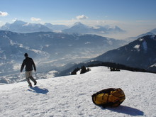 Elle est molle la neige plus bas ?