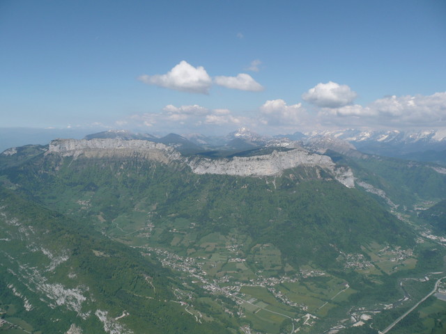 Le Parmelan vu du Mont Veryer