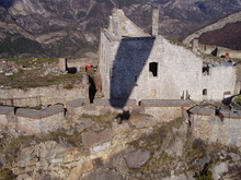 Passage d'un biplace devant le fort !