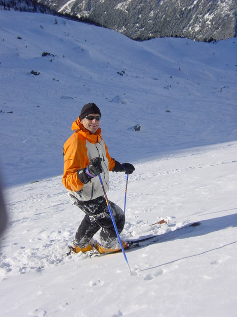 Axel notre guide du jour de l'an aux grands montets