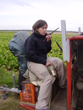 Caroline aussi au treuil