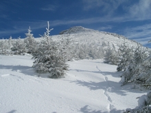 Ya vraiment de la neige, on en bave sans raquettes