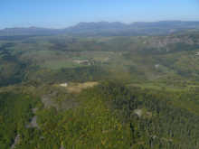 Au loin le Massif du Sancy