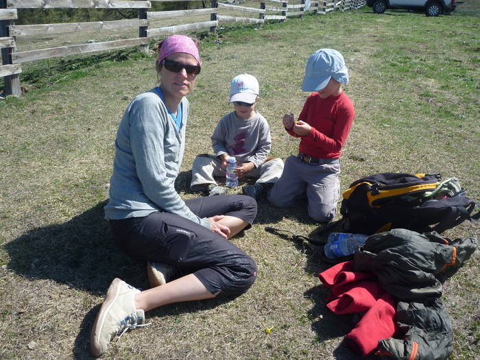 Mon fan club est en place : fille et petits fils