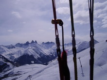 Highlight for Album: Week end vol et ski aux Sybelles le 10 et 11 mars 2007 (au dessus de Saint Jean de Maurienne)