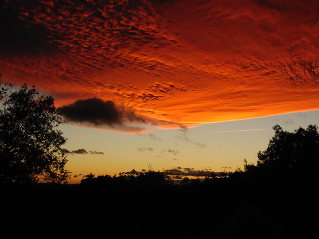 Que c'est beau un ciel le soir !