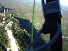 Au-dessus des antennes sommitales !