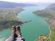 En transition au dessus du lac