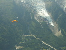 Une aile &agrave; Chamonix