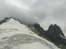 Vers aiguille verte