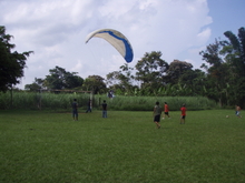 Arturo (Hacker) atterrit en Tandem
Fortin 21 juillet 2007