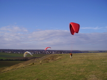 Olivier, voile rouge en action (1)