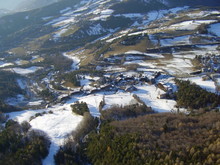 La station de ski de Saint Jean Montclar