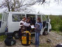 Anne-Sophie, Martine et Amandine