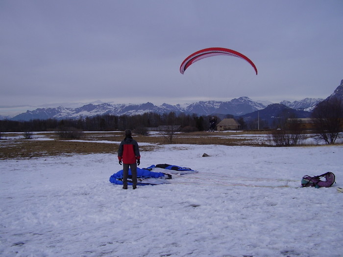 Atterrissage en ski