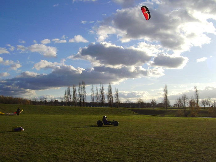 et avec la voile, il s'amuse bien !