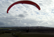 Xavier sous ma voile