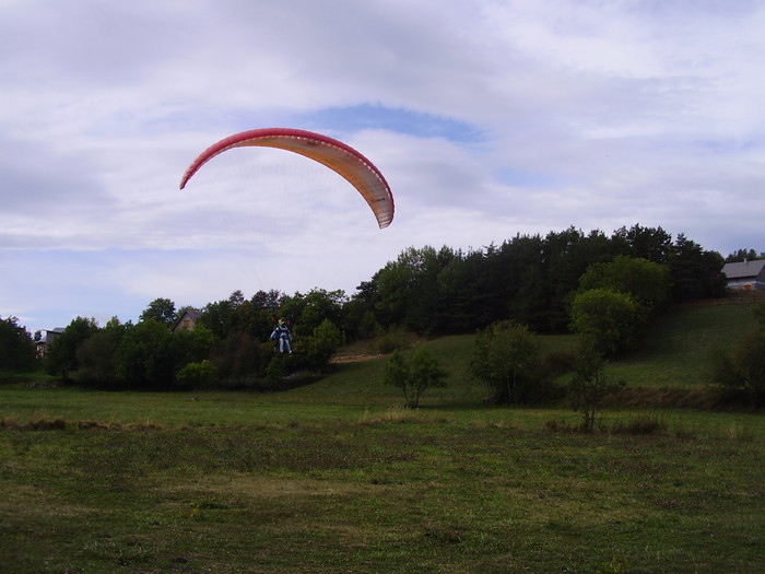 Atterrissage de Yvan et Olivier (dit Couscous)