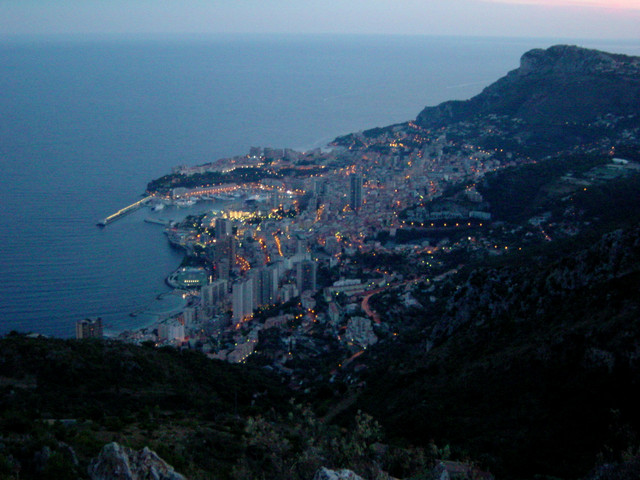Monaco depuis Roquebrune