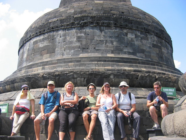 les piafs au borobudur