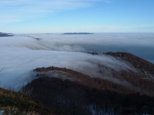 Cacade de brouillard au dessus du Rumkoph