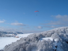Une Aircross TAMALOU au dessus du Ballon d'Alsace