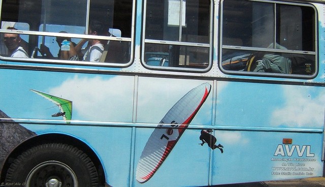 Valadares Open, mars 2009 - le bus