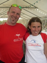 Guillaume et Petra Krausova (championne du monde et d'Europe 2006)