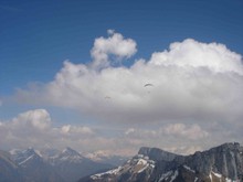 vue generale en transition sur roc des boeufs. photo clement iribarnes